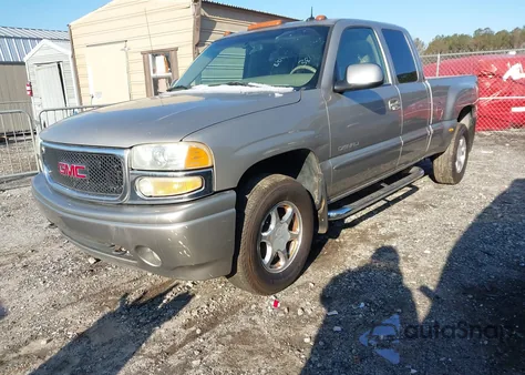 2002 GMC Sierra 1500 Denali from USA, damaged, VIN 2GTFK69U221383847